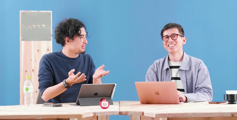 楽天銀行の解説動画のさがやん表情