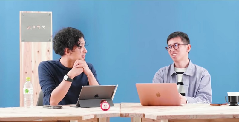 楽天銀行の解説動画のさがやん表情